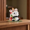 Panda Piggy Bank 2025 Office Desk small Decorative item, cute, soothing, mood-stabilizing handicraft gift decoration Specification image